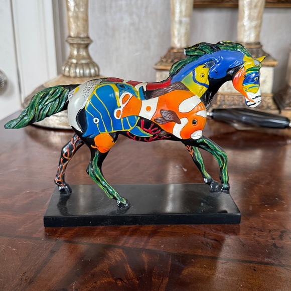 PAINTED PONIES resin horse statue excellent condition model 2E/4.280 - Picture 6 of 7